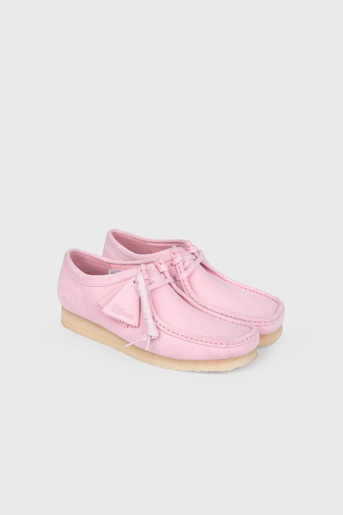 Clarks WALLABEE (LIGHT PINK SUEDE)