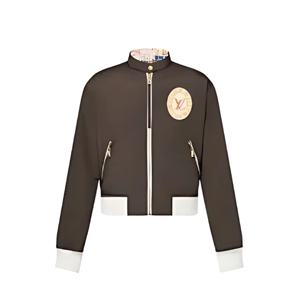 LOUIS VUITTON リバーシブル トラベルパッチ ボンバージャケット