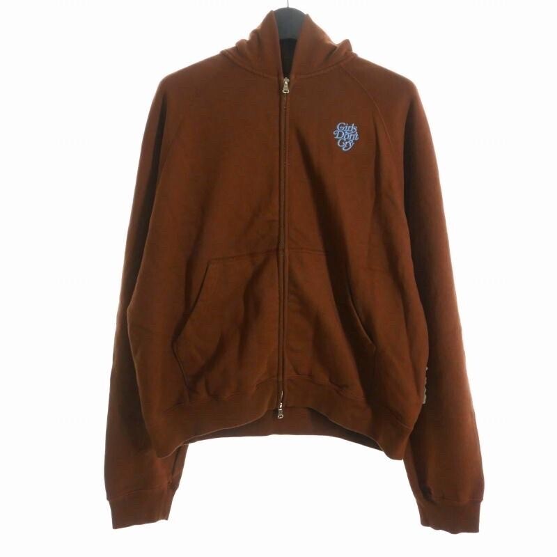 Girls Don't Cry Girls Don't Cry × ヴェルディ VERDY DSML限定 Logo Zip Hoodie