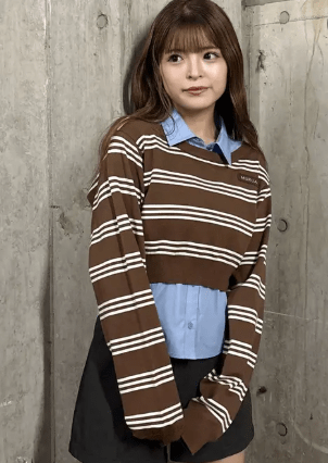 MURUA シャツレイヤードマルチウェイニット