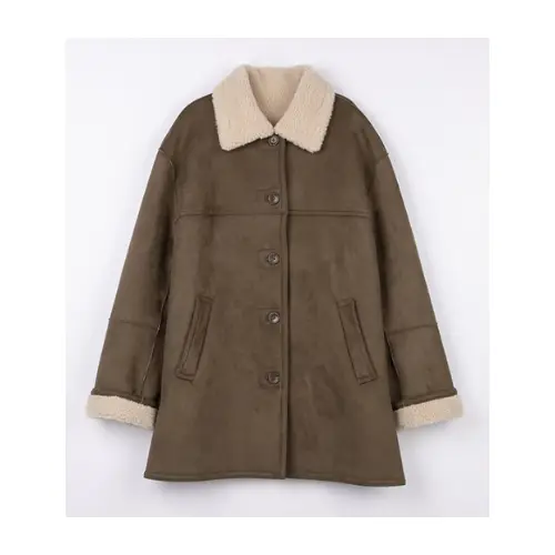 ROLAROLA SUEDE SHEERING JACKET