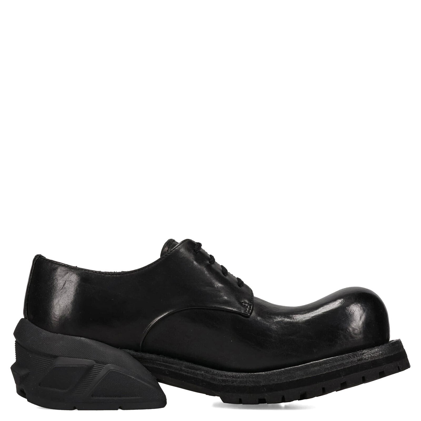 remagine WASHING MACHINE MEN'S DRESS LEATHER SHOES / BLACK