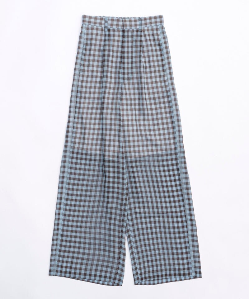 MAISON SPECIAL Side Line Sheer Pants