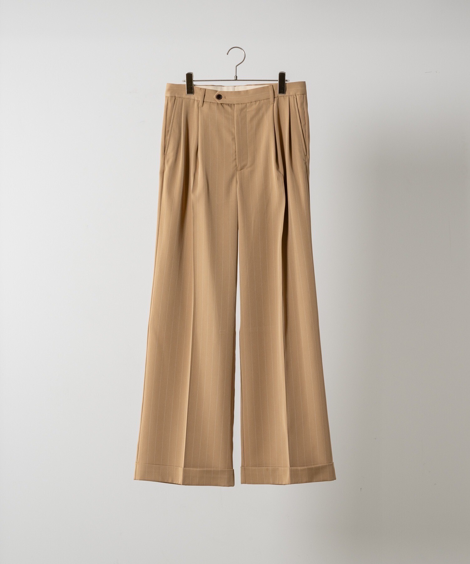 soerte Wide straight slacks/ワイドストレートスラックスパンツ