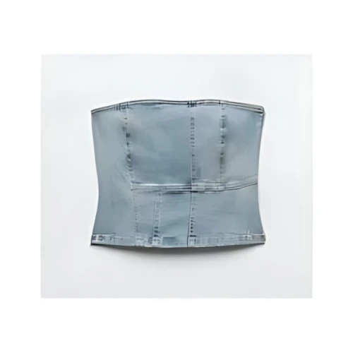ZARA TRF デニム トップス