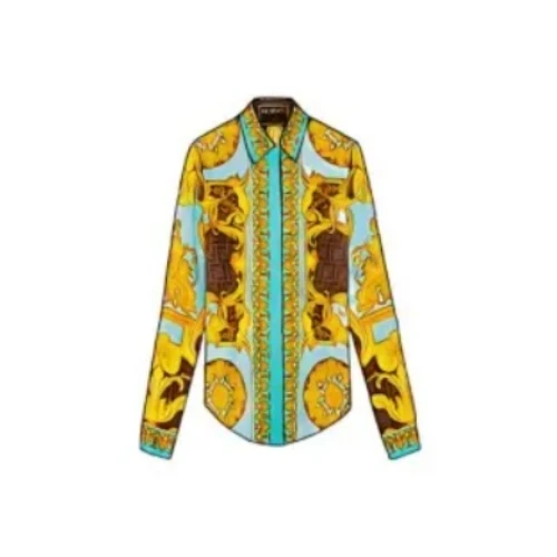 FENDI Fendace Baroque Silk Shirt