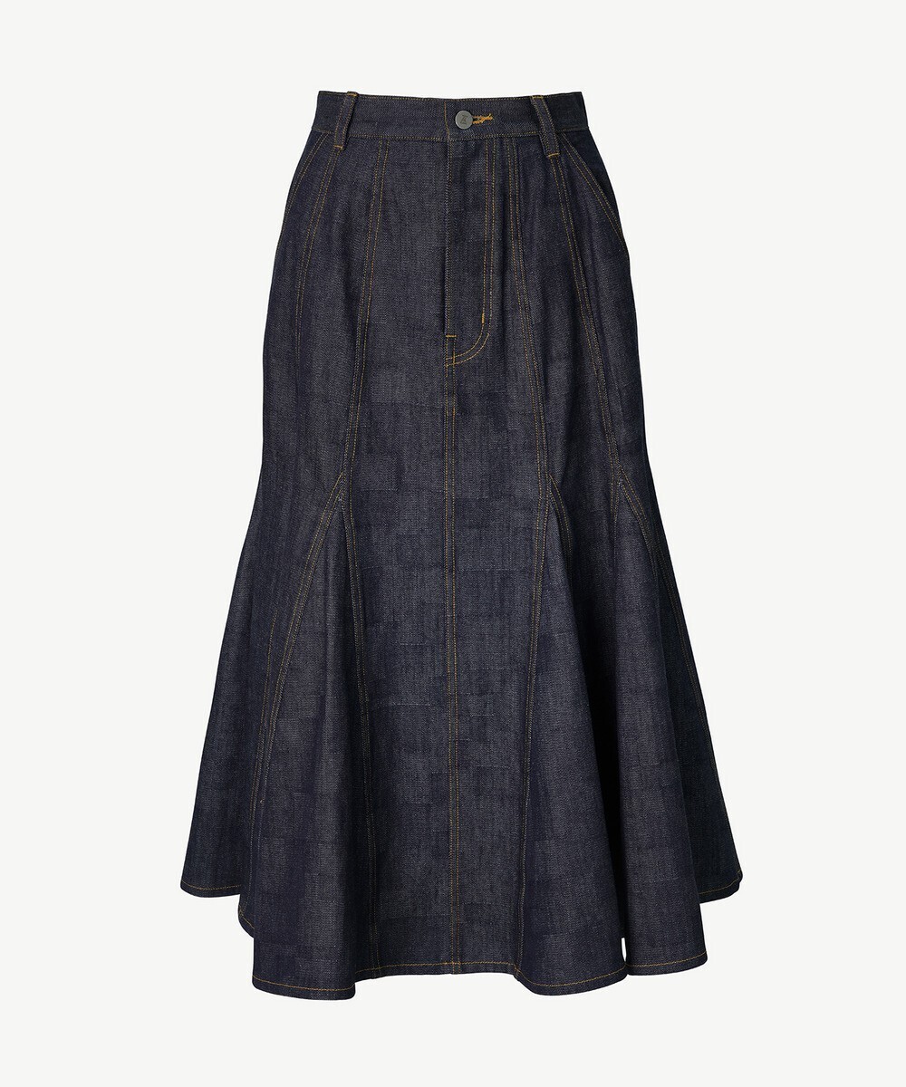 ANREALAGE AZ DENIM SKIRT