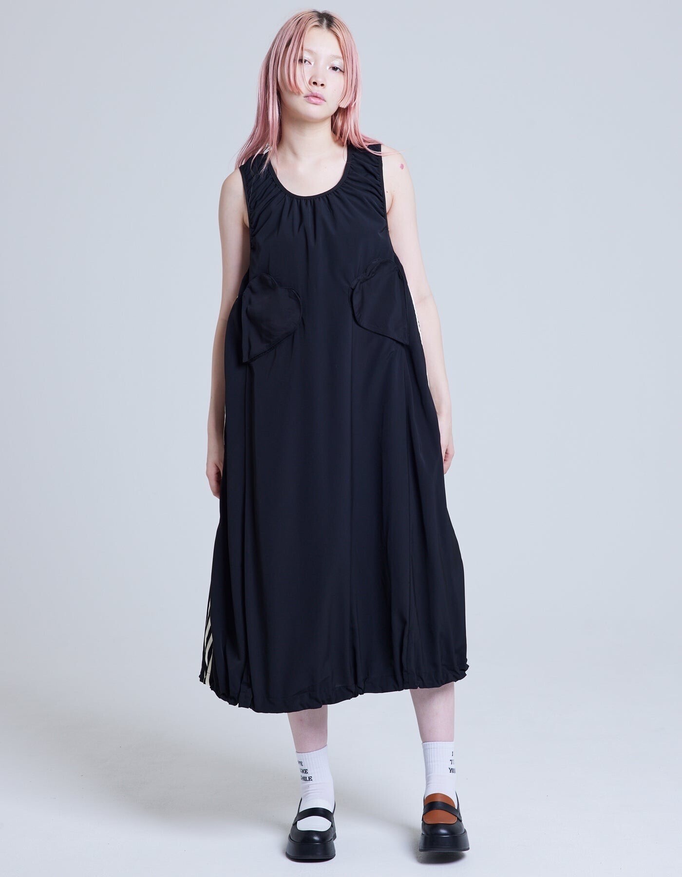 Little sunny bite nylon heartful long dress