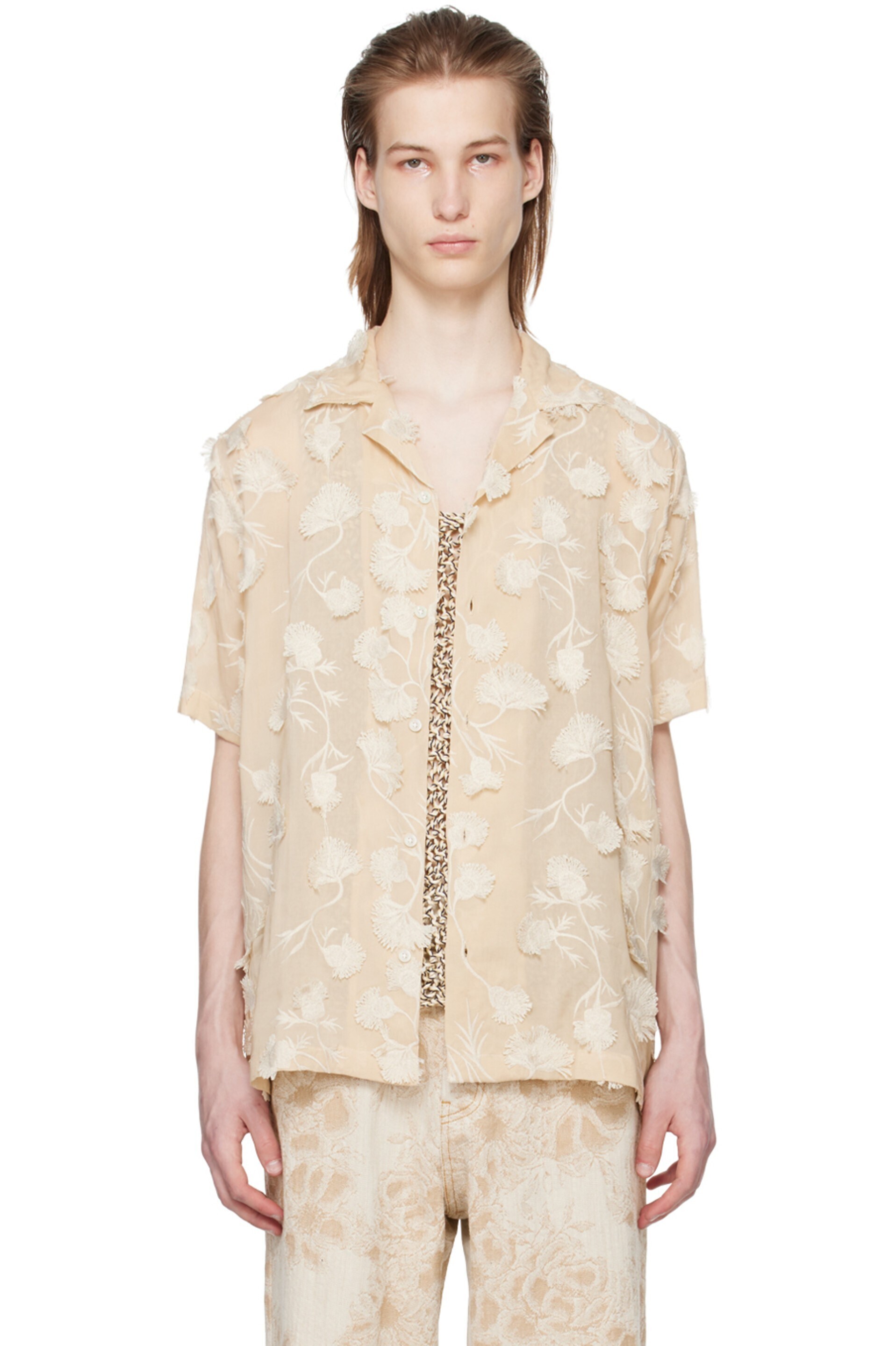 CMMN SWDN Beige Duane Shirt