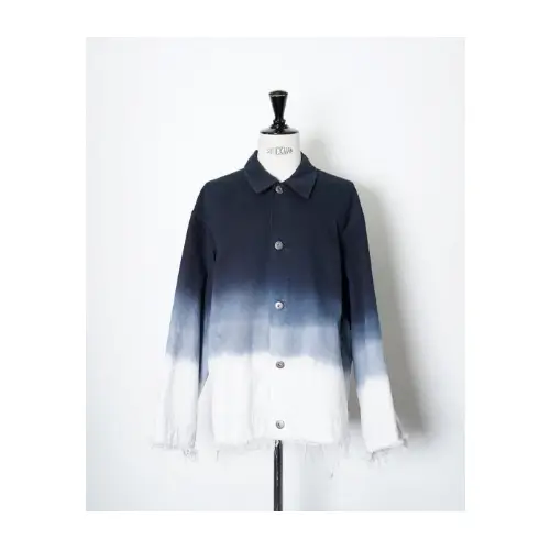 MAHITO MOTOYOSHI GRADATION DENIM BLOUSON
