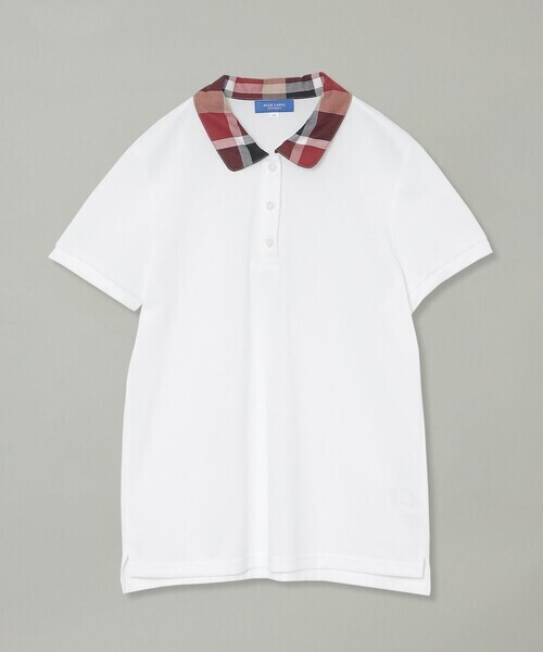 BLUE LABEL CRESTBRIDGE チェックカラーカノコポロシャツ