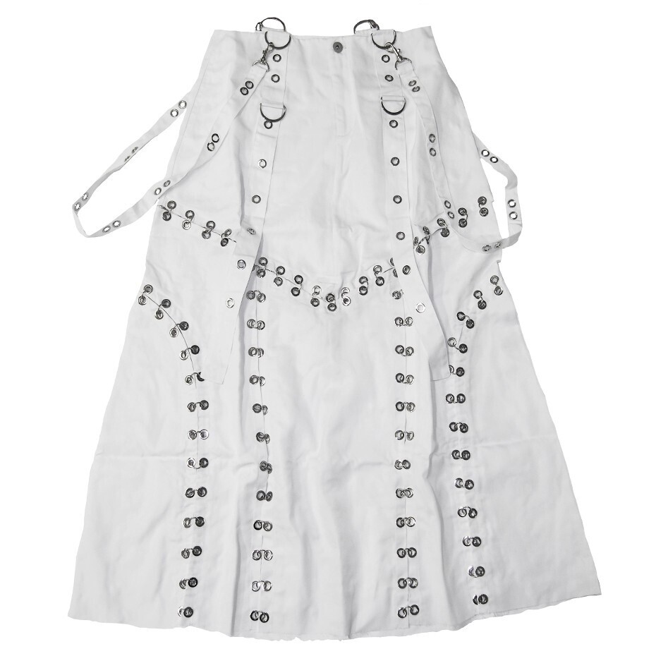 IKUMI PIERCED LONG SKIRT