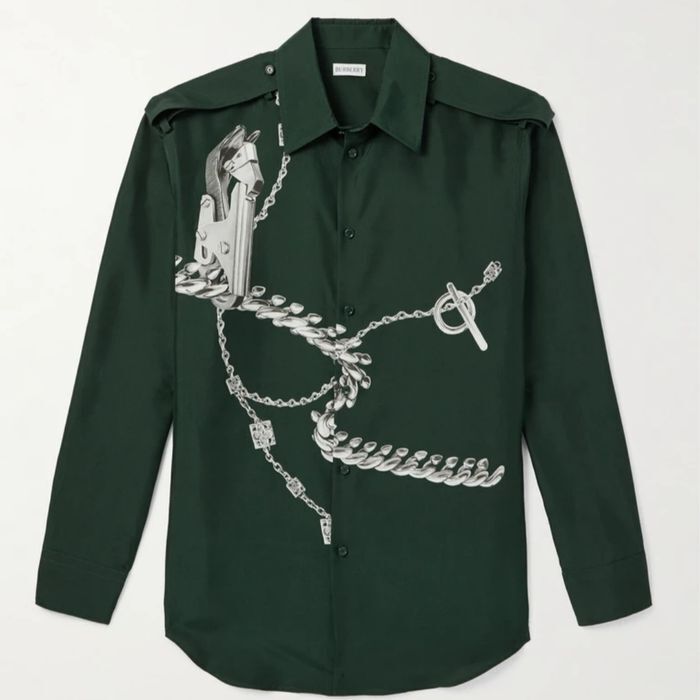 BURBERRY シルクシャツ