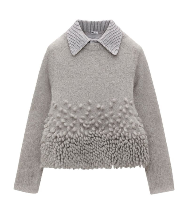 LOEWE ポロセーター（モヘアブレンド）
