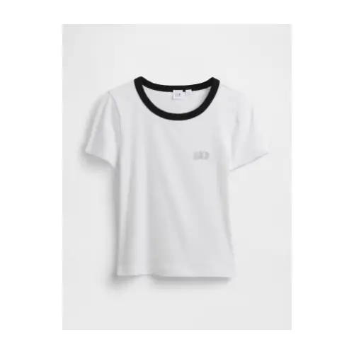 GAP リブ GAPロゴ チビTシャツ