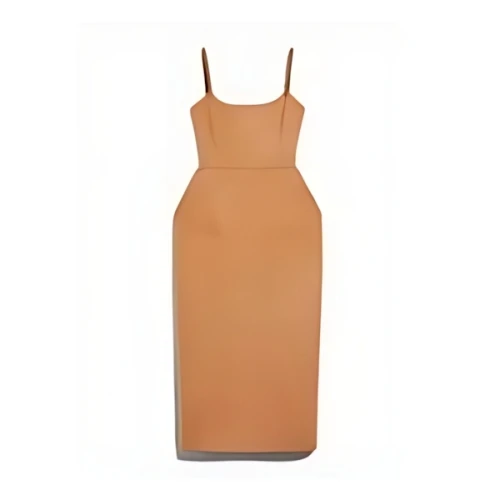 Max Mara Camel colour midi dress