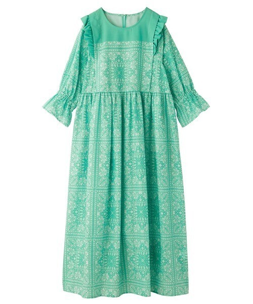 MILKFED. BANDANA PRINT DRESS