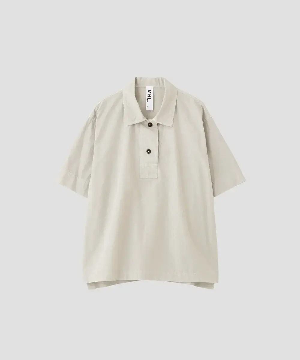 MHL. COMPACT COTTON POPLIN SHIRT