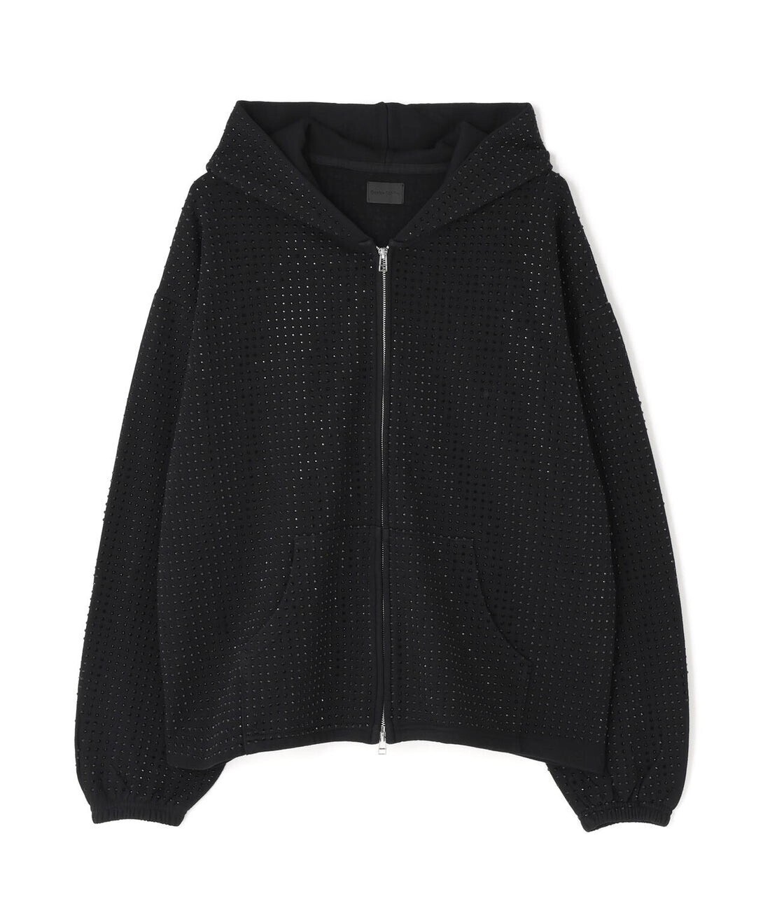 DankeSchon LINE STONE ZIP HOODIE
