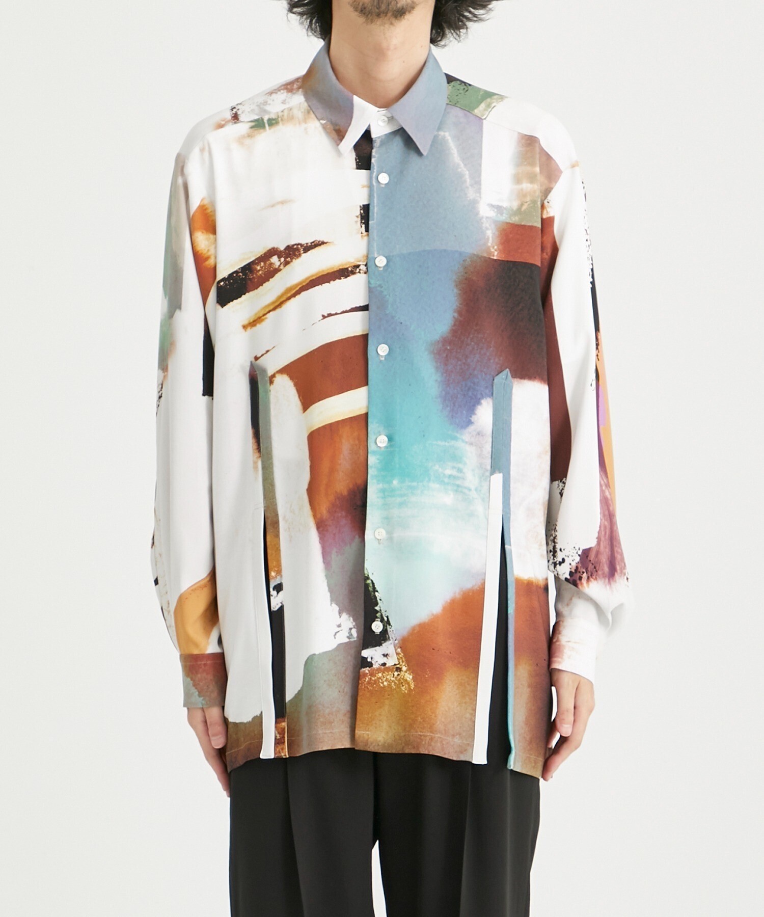 UJOH Cord Slit Shirt