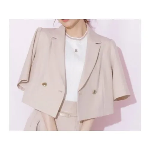 JILL by JILL STUART サマーツイル半袖ジャケット