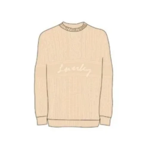 Charles Jeffrey LOVERBOY リネン&コットンニットセーター