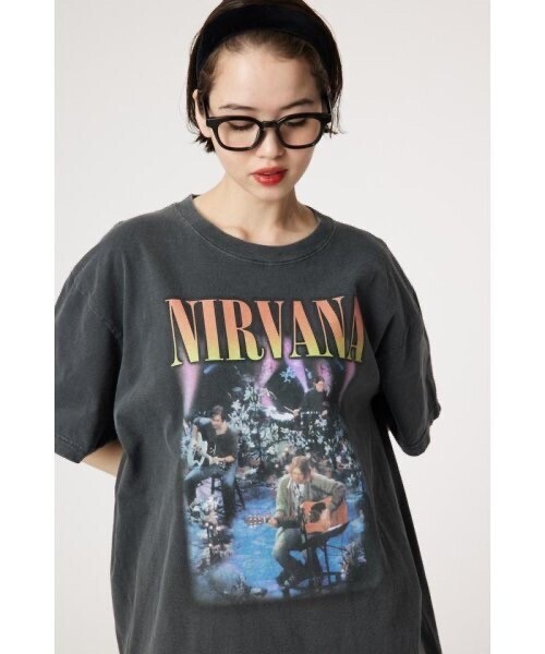 RODEO CROWNS WIDE BOWL NIRVANAロックTシャツ