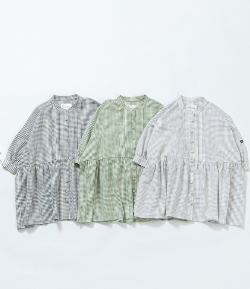 KEY MEMORY Waist gather blouse