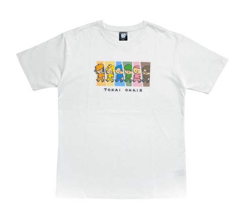 TOKAI ONAIR 東海オンエア メンバーイラストTシャツ