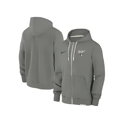 NIKE Los Angeles Dodgers Nike Authentic Collection Travel Performance Full-Zip Hoodie