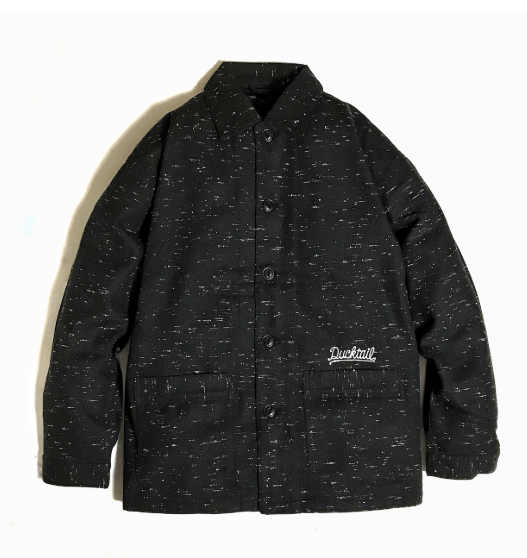 DUCKTAIL CLOTHING NEP COVERALL "HEP CAT" JACKET BLACK