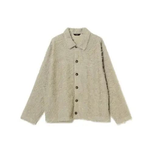 BEAMS リラックスフィット フリンジ シャツ