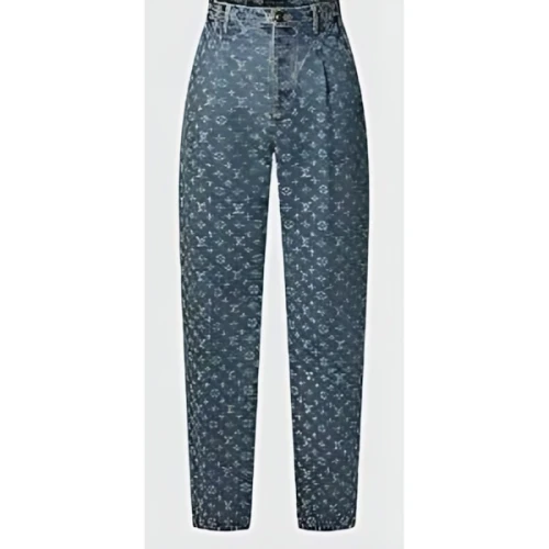 LOUIS VUITTON モノグラムデニムテーラードパンツ