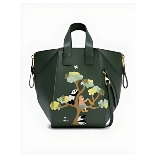 LOEWE Panda Compact Hammock Bag