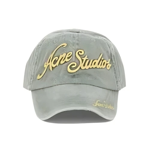 Acne Studios ロゴキャップ セージグリーン