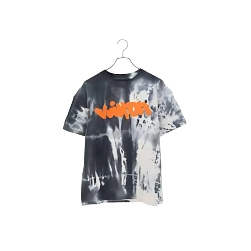 LOUIS VUITTON インサイドアウトタイダイロゴプリントTシャツ
