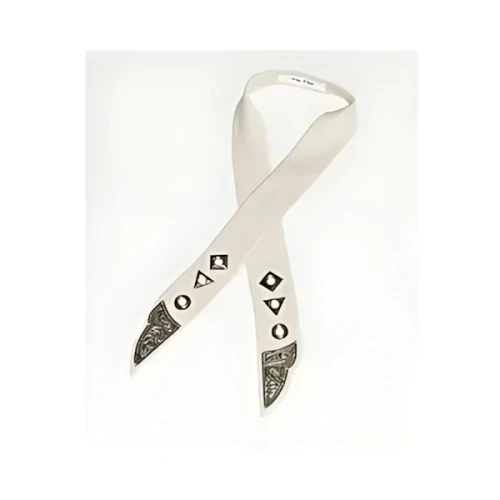 TOGA Metal ribbon tie