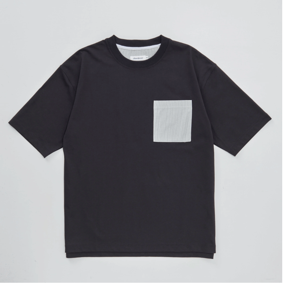 チャーリーブレイバー Pocket Seersucker T-Shirt