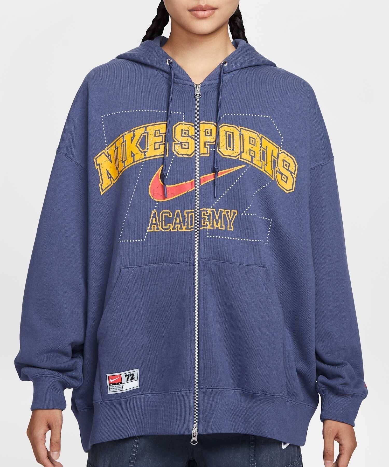 NIKE ナイキ スポーツウェア ウィメンズ オーバーサイズド フリース フルジップ パーカー