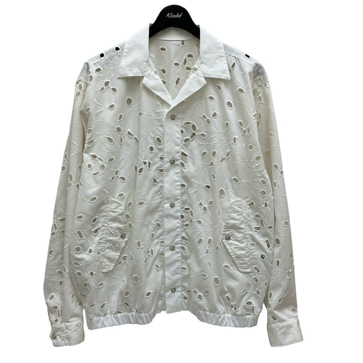 TOGA VIRILIS カットワークシャツジャケット
