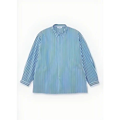 DIGAWEL Side pocket L/S shirt① stripe