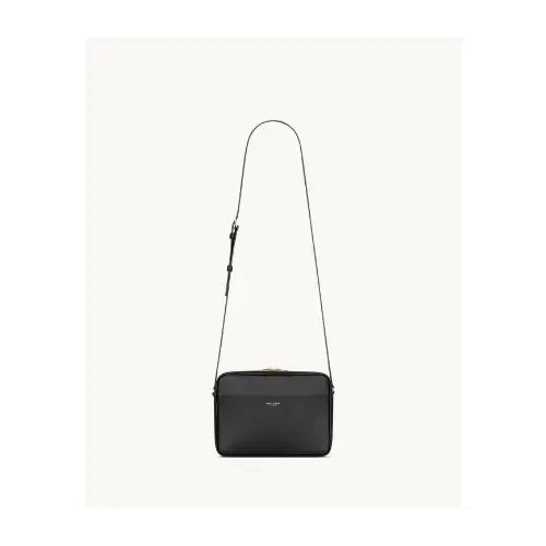 SAINT LAURENT camera case in smooth leather
