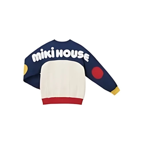 mikihouse バックロゴトレーナー