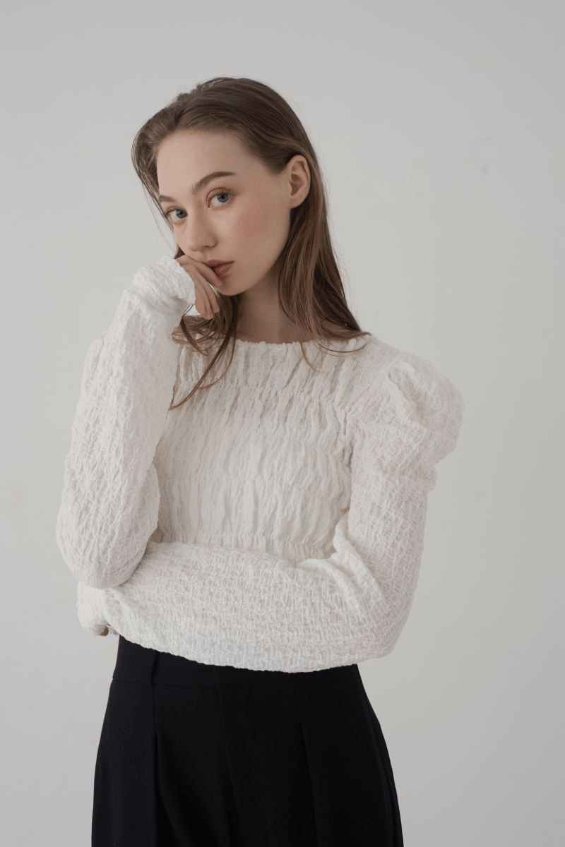 maison de Dolce. シャーリングCS/white