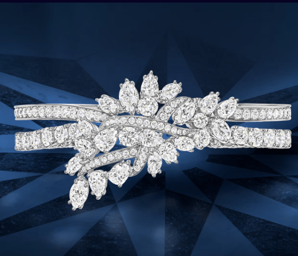 Harry Winston リリークラスター ブレスレット