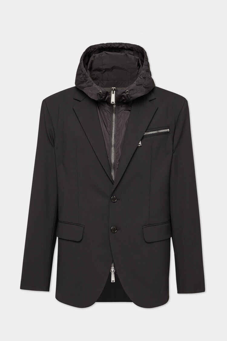 DSQUARED2 HOODED URBAN BLAZER