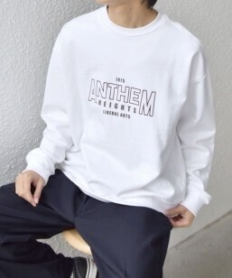 SHIPS any SHIPS any: NATIONAL PARK プリント スウェット 23AW