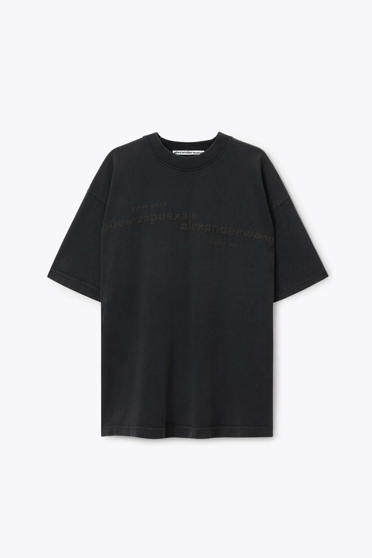 Alexander Wang ミラーロゴ ショートスリーブtシャツ