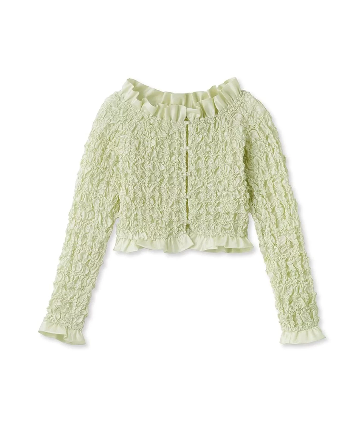 FURFUR シャーリングタフタ2WAYトップス