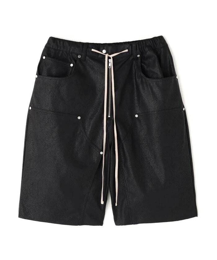 DankeSchon PULEATHER W-KNEE SHORTS